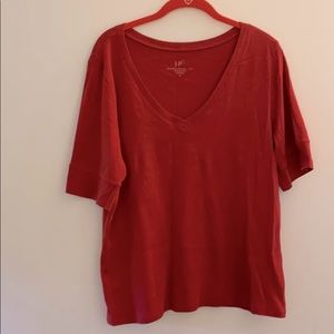 J. Jill red shirt
